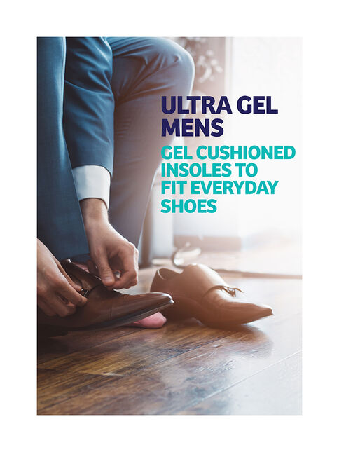 Men's Ultra Gel Insoles, 1 pair